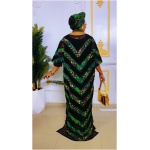 KATE SHREDDED DRESS (BLACK) - Image 2