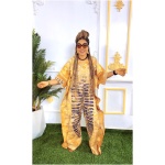 LIZZY ADIRE JUMPSUIT (GOLD)